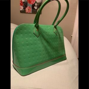 1/8

Arcadia Medium Patent Leather Domed Satchel